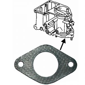 Carburettor Base Gasket 34mm Venturi VW 113129707A 113129707C - A5055422224058