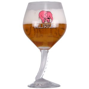 Delirium Tremens Glass  %