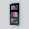Wall Mounted Photo Frame Triple 6″ x 4″