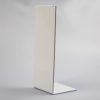 Tall Rectangle Necklace Display – White