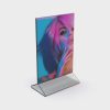 Double Sided Freestanding Poster Holder: A5 Port