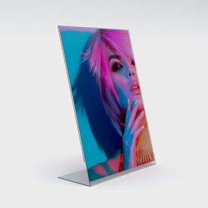 A6 Portrait Freestanding Poster Holder