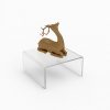 Acrylic Riser/ Display Plinth/ Bridge 100(w) x 100(d) x 50mm(h)