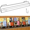 Postcard Rack – Slatwall Display: 600mm (W) x 60mm (H) x 40mm (D)