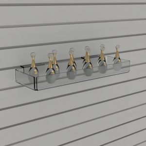 Slatwall Sundries Tray: 300mm (W) x 30mm (H) x 100mm (D)