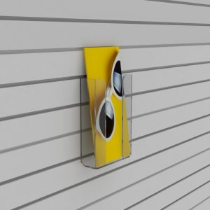 Open Front – Slat Fix Leaflet Holder A5 Portrait