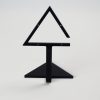 Triangle Earring Stand – Black