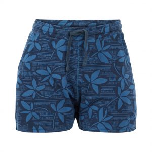 Weird Fish Harmonia Bamboo Printed Shorts Navy Size 8