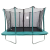 Velocity 8x12ft Green Rectangular Trampoline With Safety Enclosure