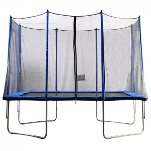 Big Air Bounce 7.5x10ft Rectangular Trampoline with Safety Enclosure