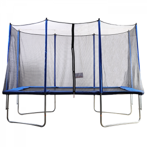 Air King Jump 7x11ft Rectangular Trampoline with Safety Enclosure