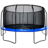 Air League 16ft Powder Coated Trampoline & Enclosure Blue