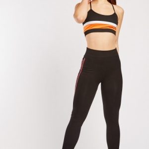 Printed Side Sports Leggings