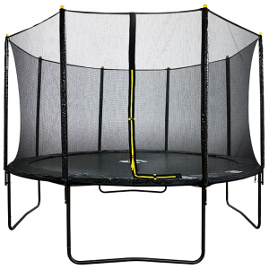 Velocity 14ft Trampoline with Safety Enclosure Black