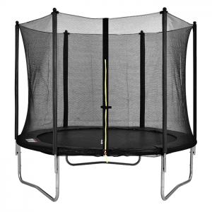 Velocity 10ft Trampoline & Safety Enclosure Black